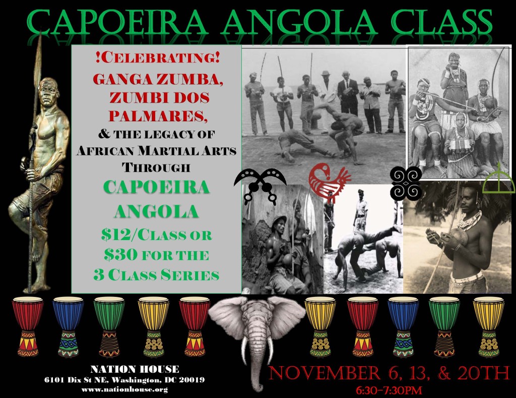 capoeira flyer